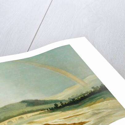 Otley Bridge on the River Wharfe by William Hodges