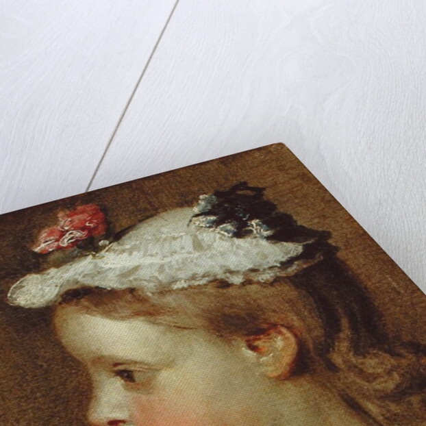 Study of a Girl's Head, c.1740-50 by William Hogarth