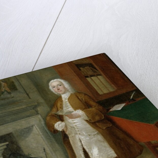 An Unknown Man in a Library, c.1740-41 by Anthony Devis