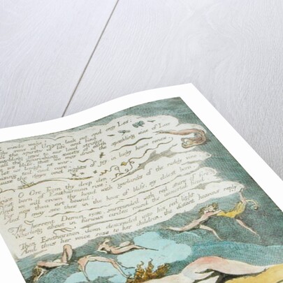 The shrill winds wake... by William Blake