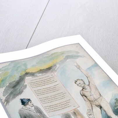 Elegy written in a Country Church-Yard by William Blake