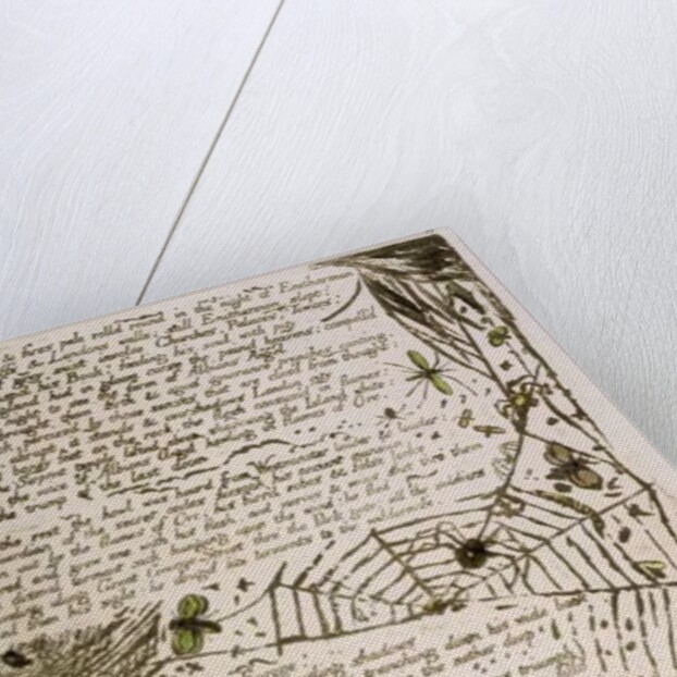 And the clouds & fires... by William Blake