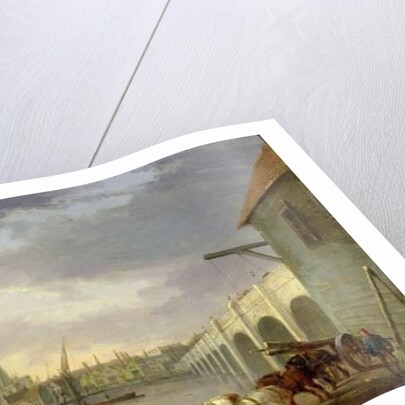 A View of Westminster Bridge and the Abbey from the South Side, 1818 by William Anderson