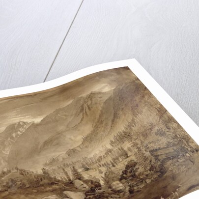 Mountain Landscape, Macugnaga, 1845 by John Ruskin