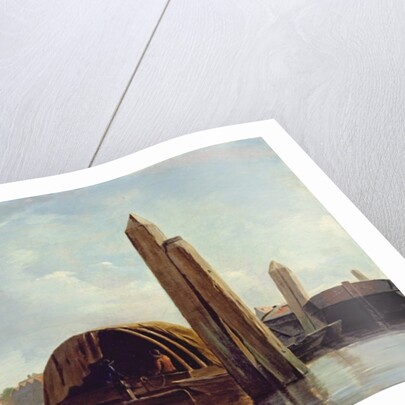 A View of Lambeth by English School