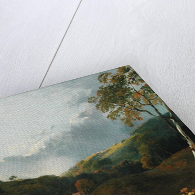 Landscape with Cottagers by George the Elder Barret