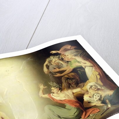 The Ghost of Clytemnestra Awakening the Furies, 1781 by John Downman