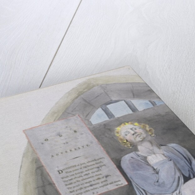 Ode to Adversity, design 37 from 'The Poems of Thomas Gray', 1797-98 by William Blake