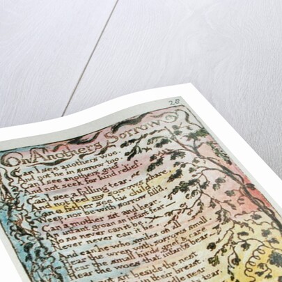 On Another's Sorrow by William Blake