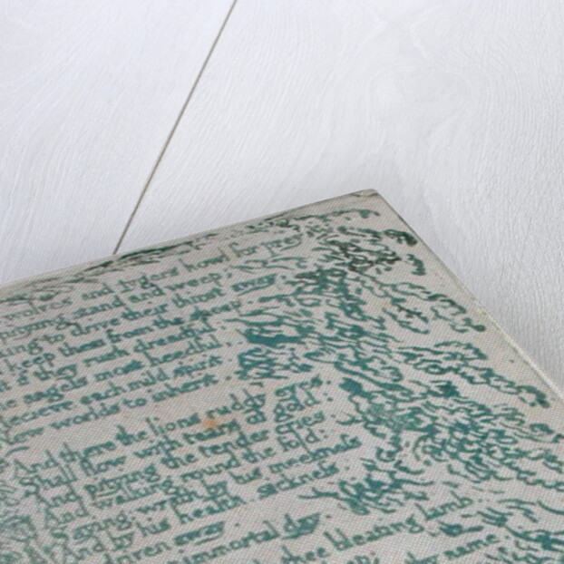 When Wolves and tygers... by William Blake