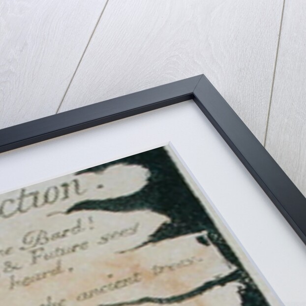 Introduction, plate 33 from 'Songs of Experience,' 1794 by William Blake