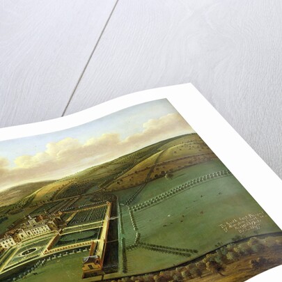 The Southeast Prospect of Hampton Court, Herefordshire, c.1699 by Leonard Knyff