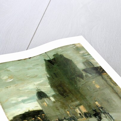 Street in Oban, Night by James Guthrie