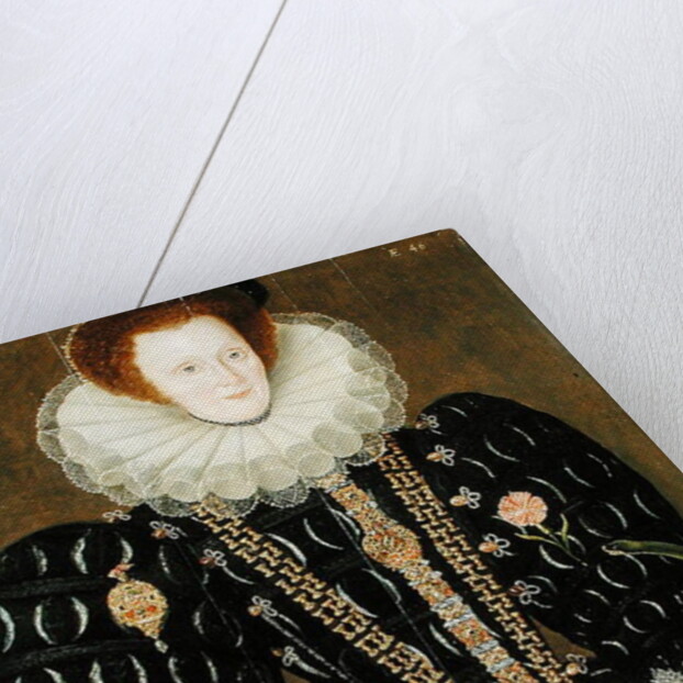 Portrait of Lady Elizabeth Knightley, 1591 by Marcus the Younger Gheeraerts