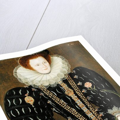 Portrait of Lady Elizabeth Knightley, 1591 by Marcus the Younger Gheeraerts