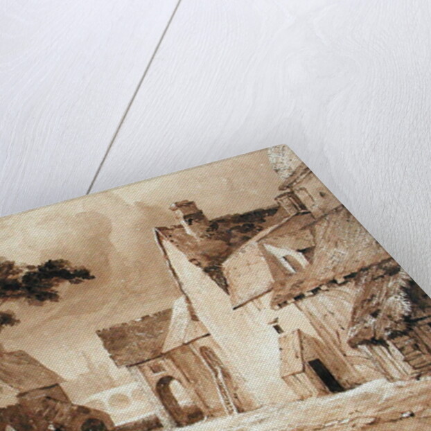 Study of Old Buildings by Samuel Palmer