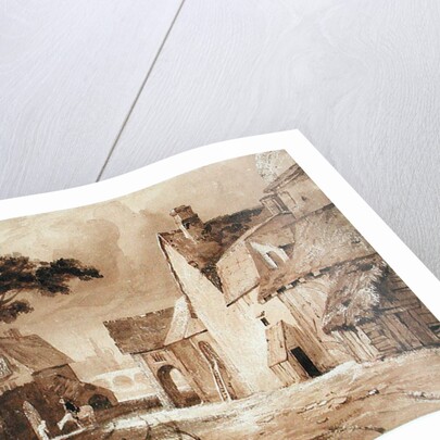 Study of Old Buildings by Samuel Palmer