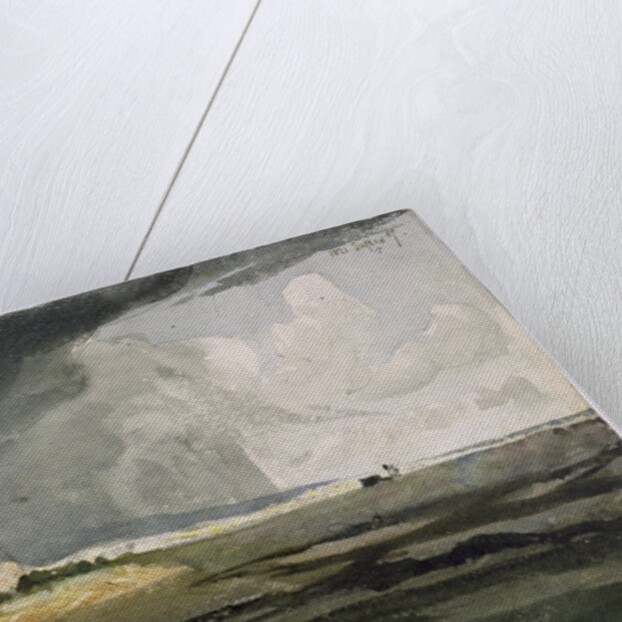 At Hailsham, Sussex: A Storm Approaching, 1821 by Samuel Palmer