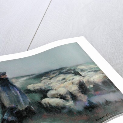 A Shepherdess, c.1890-95 by William Kennedy