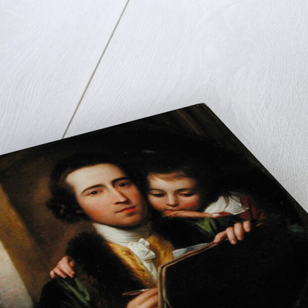 The Artist and his son Raphael, c.1773 by Benjamin West