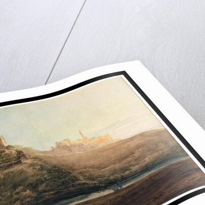 Warkworth Castle, Northumberland, c.1798 by Thomas Girtin