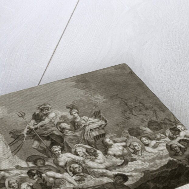 The Triumph of Britannia, c.1765 by Simon Francois Ravenet
