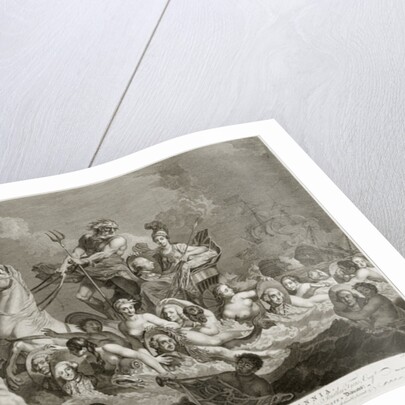 The Triumph of Britannia, c.1765 by Simon Francois Ravenet