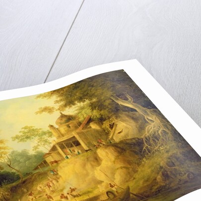 The Banks of the Ganges, c.1820-30 by William Daniell