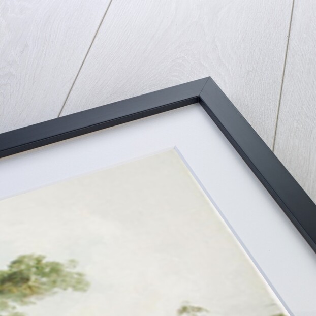 Indian Landscape with Temple, c.1815 by George Chinnery