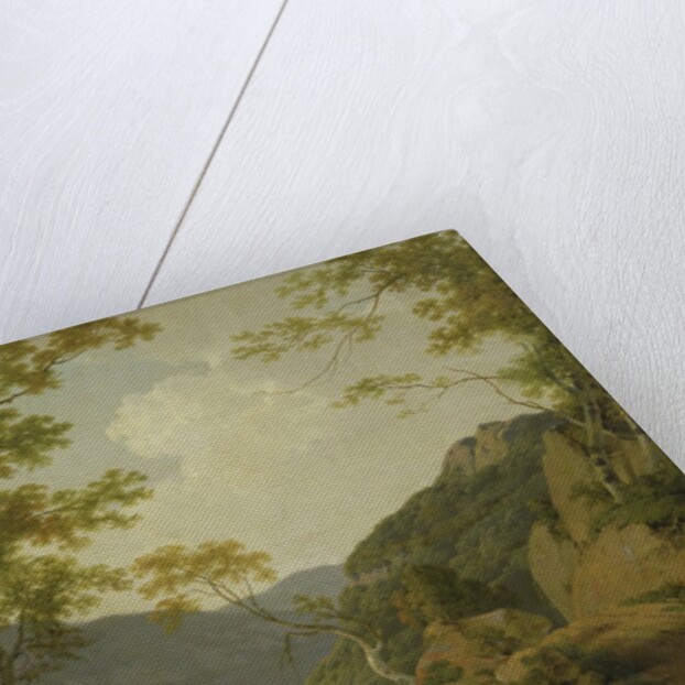 Lake Scene, 1790 by Joseph Wright of Derby