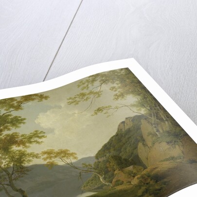 Lake Scene, 1790 by Joseph Wright of Derby