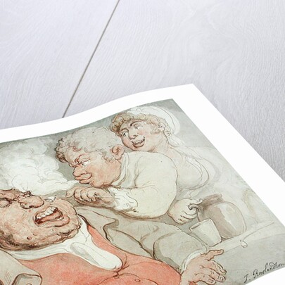 Taunting Smoke from a Pipe, 1823 by Thomas Rowlandson