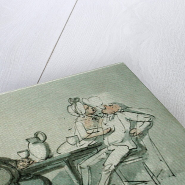 The Doctor Overcame by Thomas Rowlandson