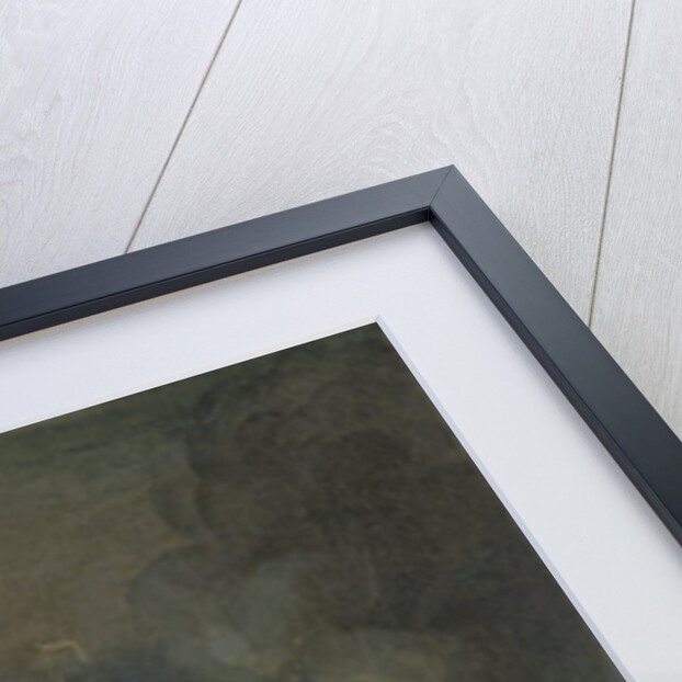 A Two-Decker on Fire at Night off a Fort, c.1740 by Charles Brooking