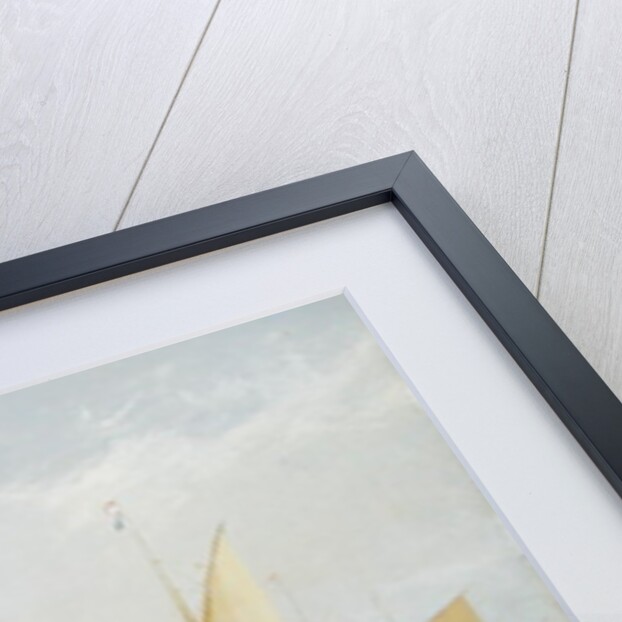 A Harbour Scene in the Isle of Wight, looking towards the Needles, 1824 by George Vincent