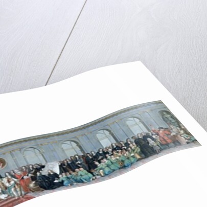 James II Receiving the Mathematical Scholars of Christ's Hospital by Antonio Verrio