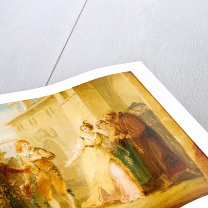 The Revelation of Olivia's Betrothal, from Act V, Scene i of 'Twelfth Night', c.1790 by William Hamilton