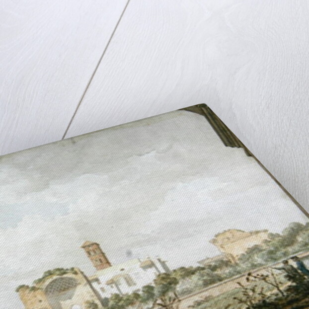 Temple of Venus and Rome, Rome, 1781 by William Pars