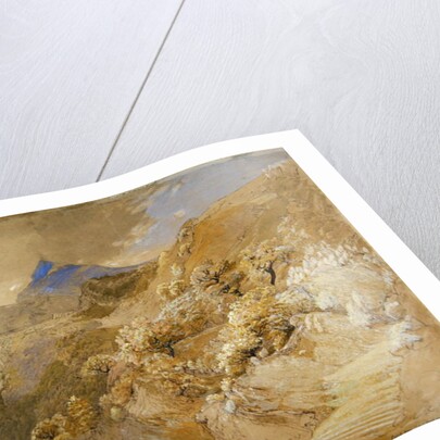 Mount Siabod from Tyn-y-Coed near Capel Curig by Samuel Palmer