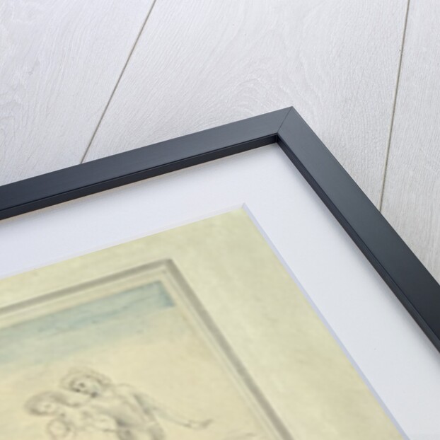 The Widow Embracing her Husband's Grave by William Blake