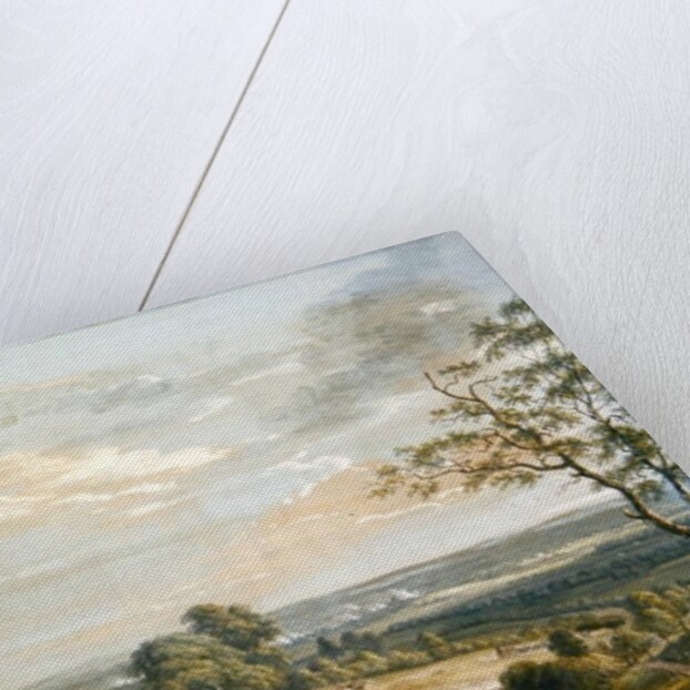 A Distant View of Maidstone, from Lower Bell Inn, Boxley Hill by Paul Sandby