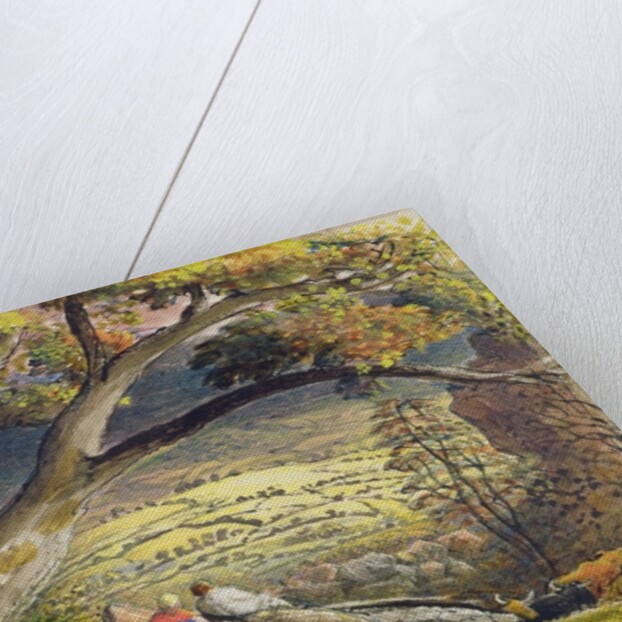 The Timber Wain, c.1833-34 by Samuel Palmer