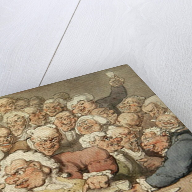 Serving Punch, c.1815-20 by Thomas Rowlandson