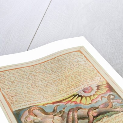 Jehovah stood among the Druids... by William Blake