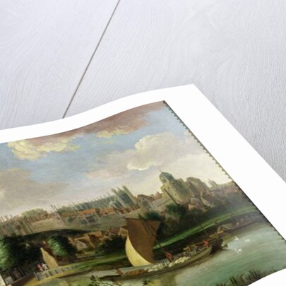Windsor Castle seen from the Thames, c.1700 by Johannes Vorsterman