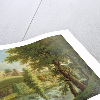 Ludlow Castle with Dinham Weir by Samuel Scott