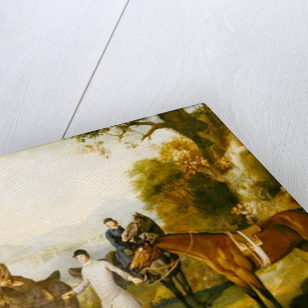 The Death of the Hare, c.1760-70 by English School