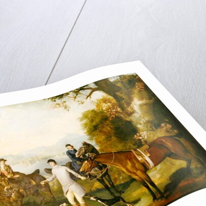 The Death of the Hare, c.1760-70 by English School