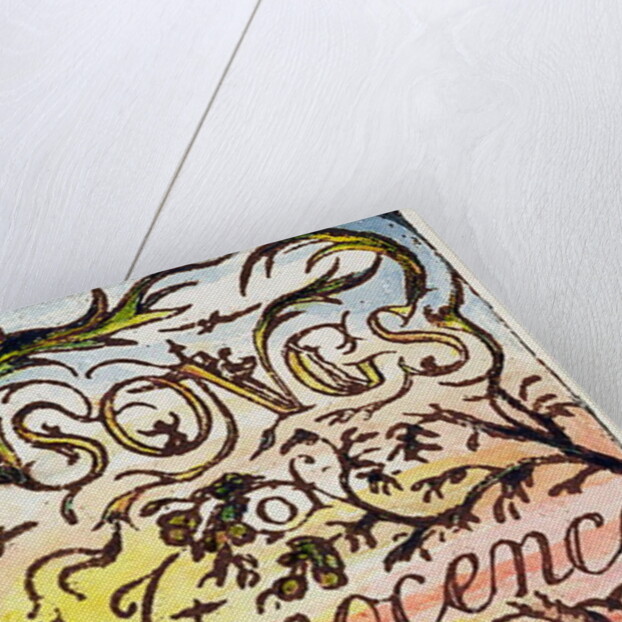 Titlepage from 'Songs of Innocence and of Experience' [Bentley Copy 3] c.1789-94 by William Blake