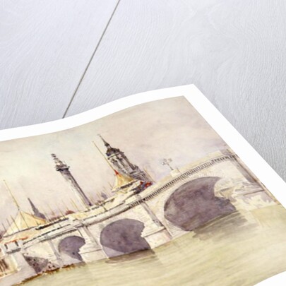 London Bridge, 1831 by David Cox